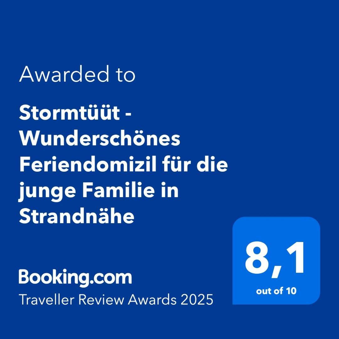 Stormtueuet - Wunderschoenes Feriendomizil Fuer Die Junge Familie In Strandnaehe Wangerooge Extérieur photo